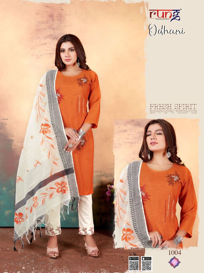 Rung Odhani Festive Wear Heavy Designer Fancy Ready Made Collection